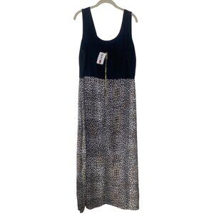 Vince Camuto Maxi Dress Womens 2X Plus Size Sleeveless Lined Casual